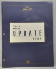 Jaguar 1989 Xj6 3.6 Model Year Update 38 Pages Jaguar 1989 Xj6 3.6 Model Year Update 38 Pages