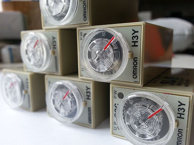 10pcs AC 220V ~ 240V Delay Timer Time Relay 0.2 ~5 MINUTE H3Y-2 DPDT 8Pins