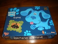 BLUE'S CLUES BOARD GAME NICKELODEON UNIVERSITY GAMES COMPLETE 1998