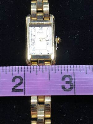 Vintage Carolee Gold Tone Chain Link Watch | eBay display picture 3