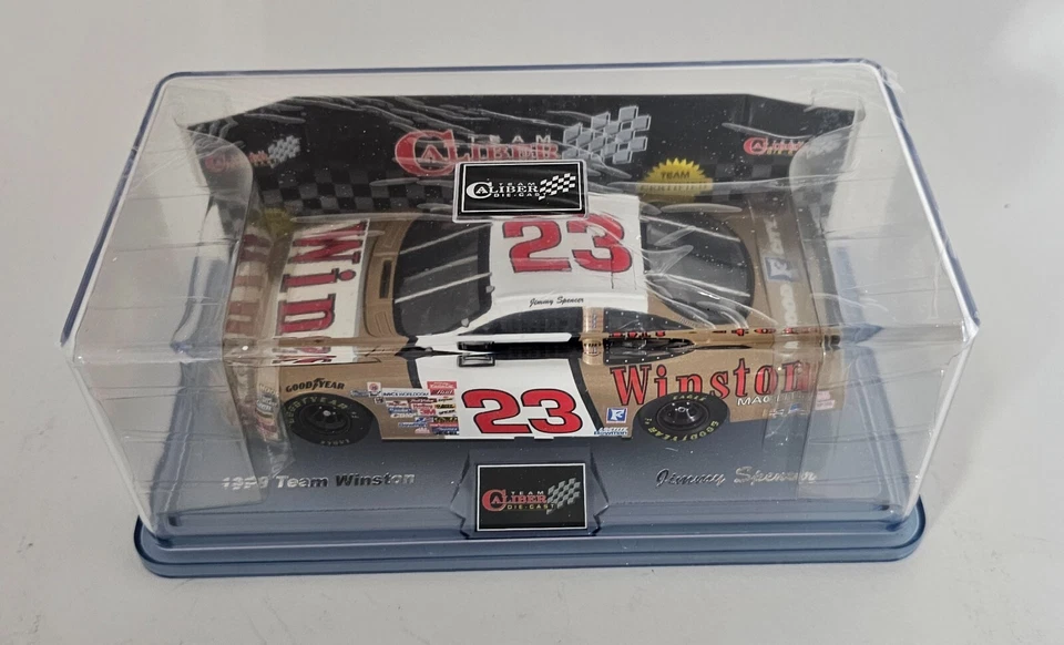 Equipo calibre 1/24 Jimmy Spencer #23 Team Winston Gold NASCAR FORD TAURUS Foto 2 de 4