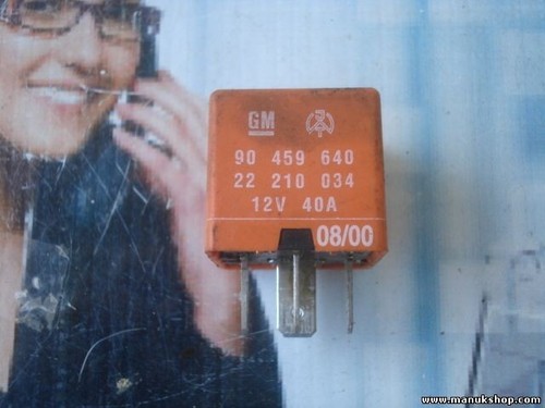 Kühlerlüfter Relais GM OPEL Omega B Vectra A B Calibra Relais 90459640 22210034