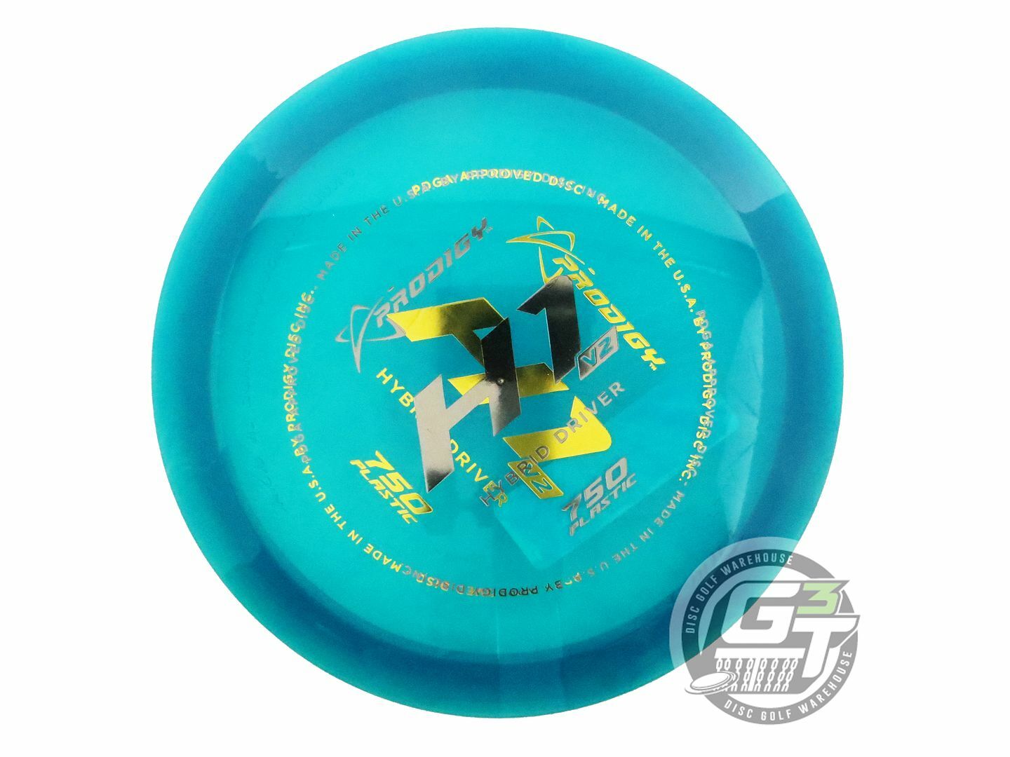 NEW Prodigy Discs X-OUT 750S H1 V2 171g Teal Hybrid Driver Golf Disc