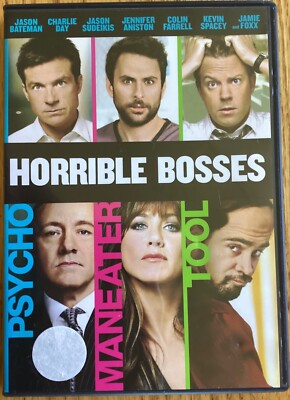 Horrible Bosses DVD with Jennifer Aniston, Jason Bateman, Jason Sudeikis