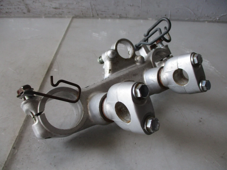 Piastra Forcella Superiore Supporto Forcina Honda Africa Twin XRV 750 1988 1992 - Immagine 2 di 4