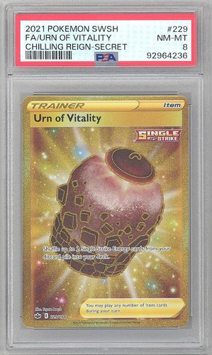 Urn of Vitality graded PSA 8 for sale on eBay