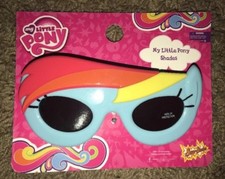 MY LITTLE PONY RAINBOW DASH 100 UV Shatter Resistant Costume Sunglasses NWT