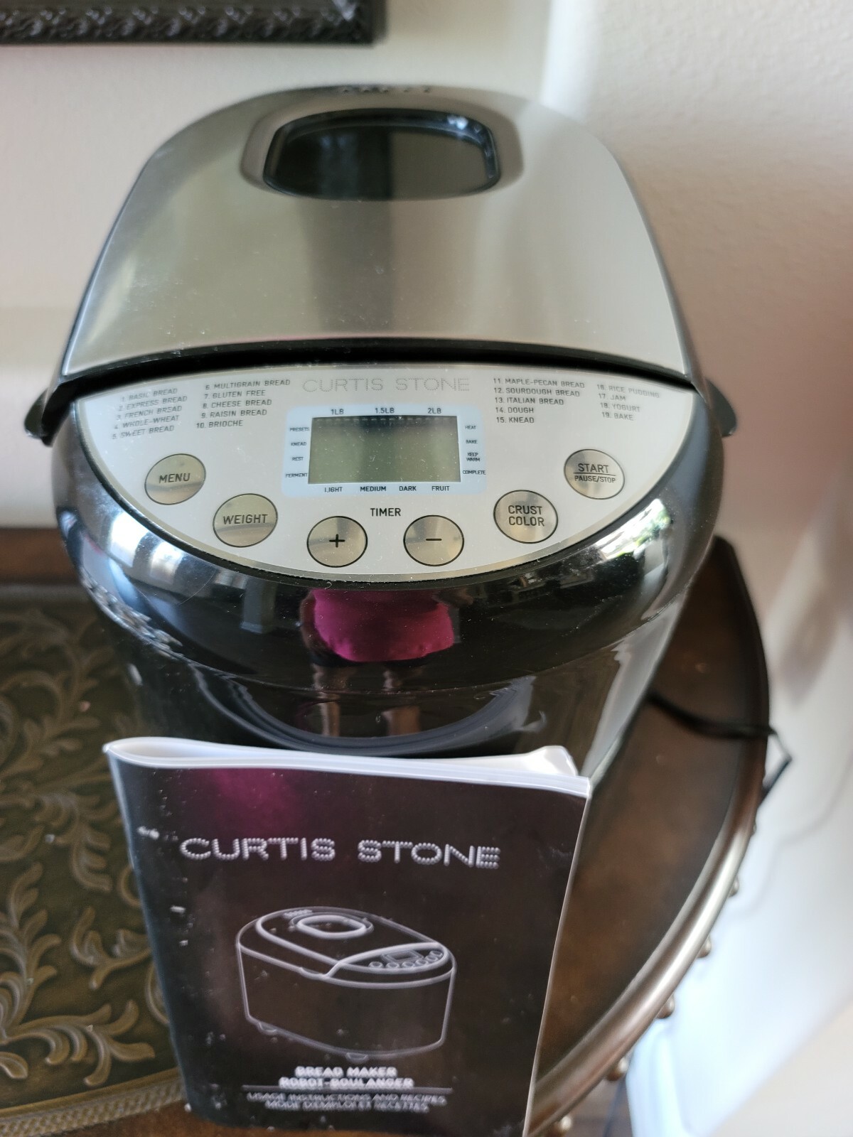 curtis stone bread maker
