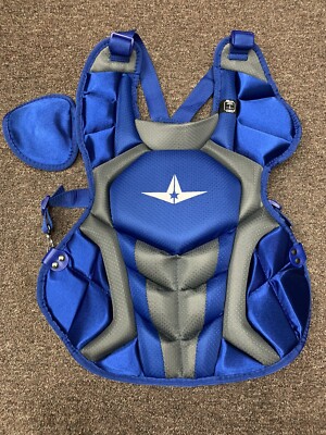 All-Star System 7 Axis Intermediate Baseball Catcher Set Royal, Intermédiaire