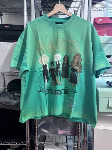 SSBD DOLL HOUSE GREEN TEE SIZE: L