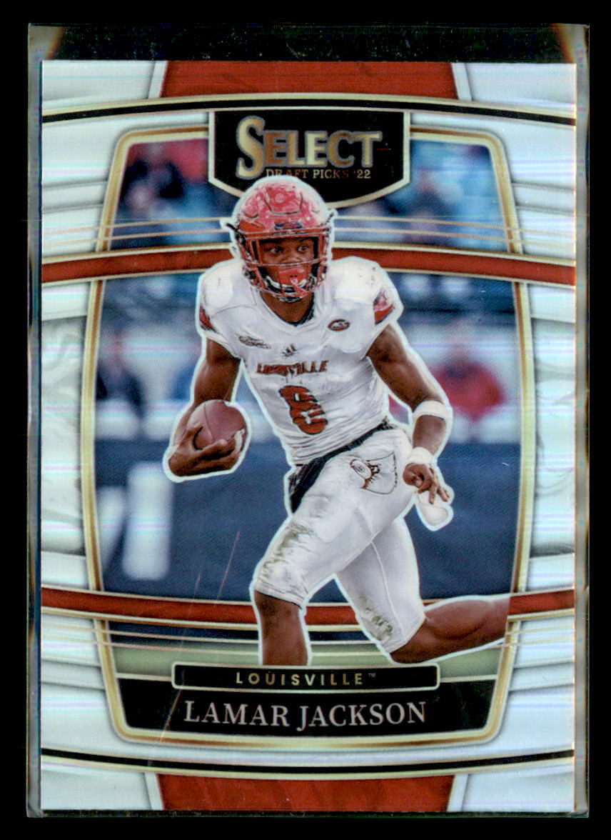 2022 Panini Select Draft Picks #44 Lamar Jackson