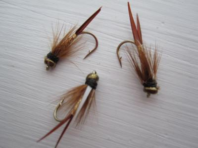 1 DZ D16-1 BEAD HEAD FLASHBACK RAINBOW PRINCE'S (SIZES), NYMPHS **WOW**