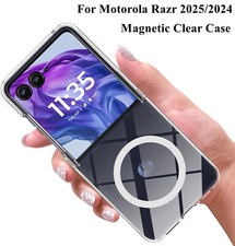 For Motorola Razr Ultra 2025/Razr 2025 Slim Fit Anti-Scratch Clear Magnetic Case