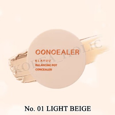 KLAVUU Balancing Pot Concealer #01 Light Beige 5g Face Concealer K-Beauty NEU