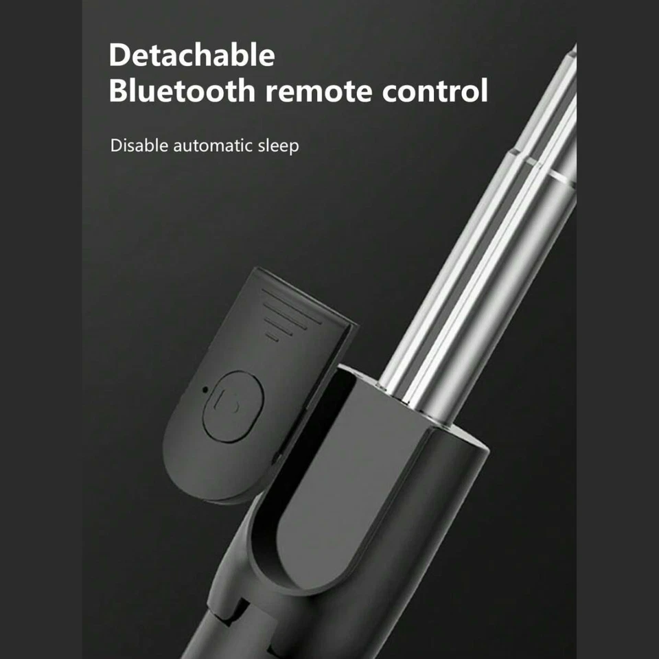 Nuevo Trípode Extensible Selfie Stick con Control Remoto Inalámbrico y Trípode Foto 2 de 4