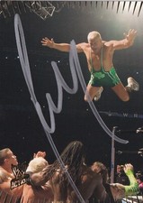 Dave Fit Finlay Signed 2007 Topps WWE Action Card 77 WCW Pro Wrestling Autograph