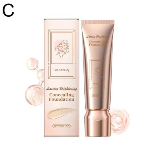☮Matte Wear Full Coverage Brighten Liquid Foundation Makeup Concealer Base M9T9 - Picture 12 of 12