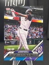 🟦2024 TOPPS NOW #626 DARREN BAKER - NUMBERED 10/49 BLUE PARALLEL