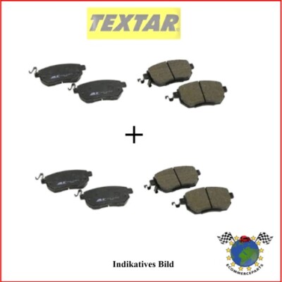 Kit Bremsbeläge Vorne + Hinten Textar Für Opel Corsa D #Tfd2