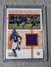 2020 Score Football ￼Dalvin Cook Freshman Flashbacks Patch Vikings #FF-DC Mint