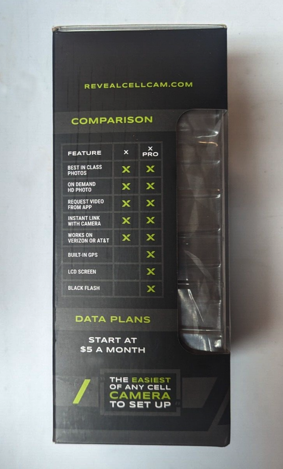 Tactacam REVEAL X PRO Cellular 16 MP Trail Camera TATCXP2 Gray