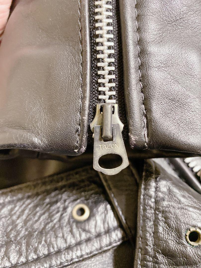 Vanson C2 Leather Jacket 1990s Talon Zipper Black Rare Vanson C2 Leather Jacket 1990s Talon Zipper Black Rare
