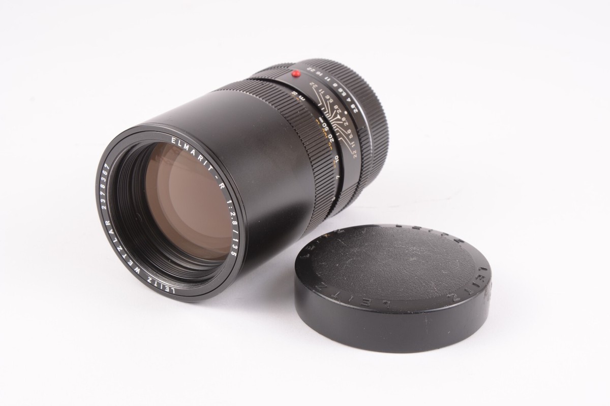 Leica Elmarit-R 135mm f/2.8 (Black) 3 Cam Lens #Z-78367 | eBay