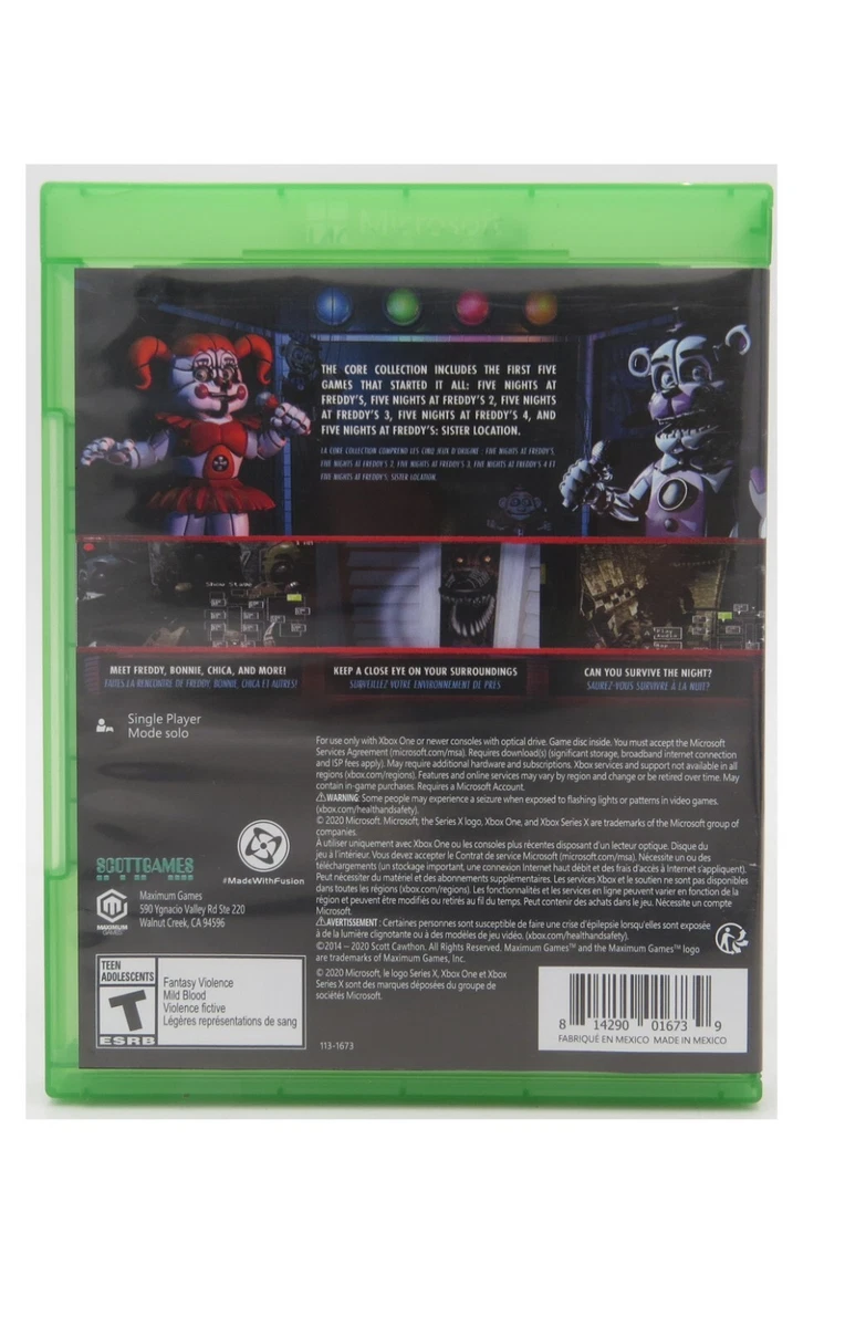 Best Buy: Five Nights at Freddy's: Core Collection Xbox One, Xbox Series X