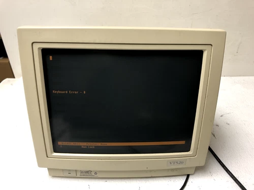 DEC VT520-C6 Multisession Video Terminal *Monitor Only* READ