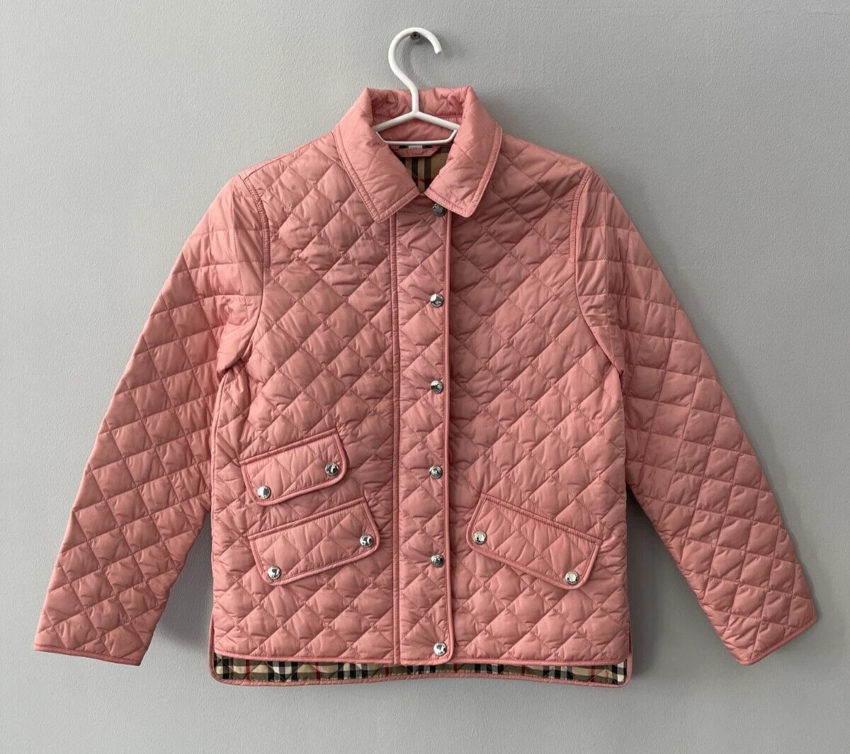 Burberry London Girl Jacket Dusty Pink Diamond XS S eBay