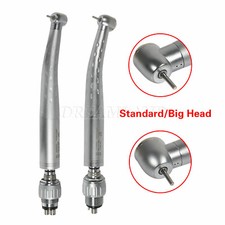Dental High Speed Air Turbine Handpiece Push Button w/ 4Hole Coupler Yabangbang