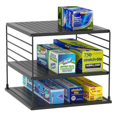 WANCHIY Upgraded Cabinet Organizers and Storage - Divided Compartment Holder
