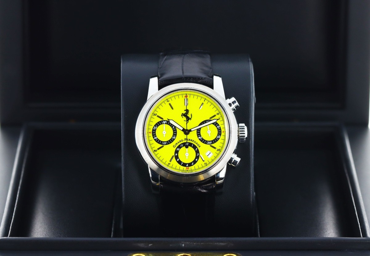 Girard-Perregaux Ferrari Chronograph, Yellow 'Modena' Dial