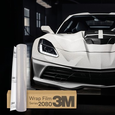 3M Wrap Film Series 2080 Car Wrapping Folie 30x152cm GP240 Gloss White Sparkle