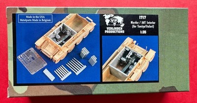 1/35 VERLINDEN  #1717 Marder / 38T Interior Set w/PE (For Tamiya & Italeri)  NEW