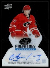 2016-17 Upper Deck ICE Ice Premieres Autographs Sergey Tolchinsky Rookie Auto