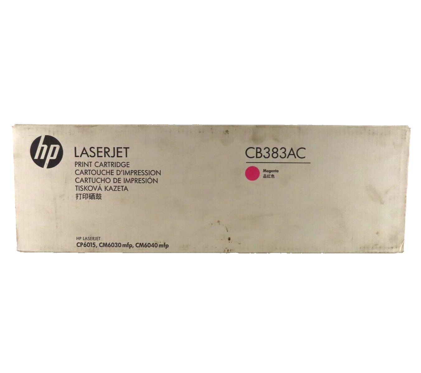 HP CB383AC Magenta Toner Cartridge for LaserJet CP6015, CM6030 mfp, CM6040 mfp