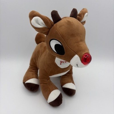 Rudolph The Red Nosed Reindeer Musical 9  Plush Light Up Nose Works 2024