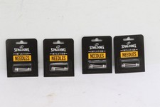 Lot of 4 Packs of 2 Spalding Basketball Inflation Needles