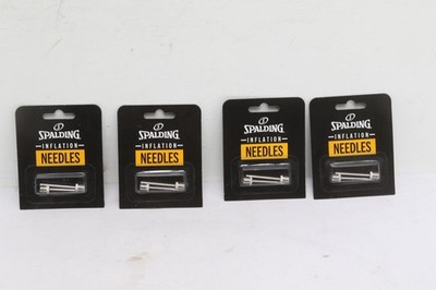 Lot of 4 Packs of 2 Spalding Basketball Inflation Needles