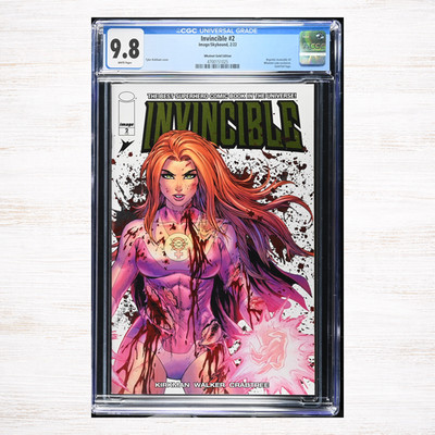 Invincible 2 CGC 9.8 Atom Eve Tyler Kirkham Foil Gold LTD 150 Whatnot