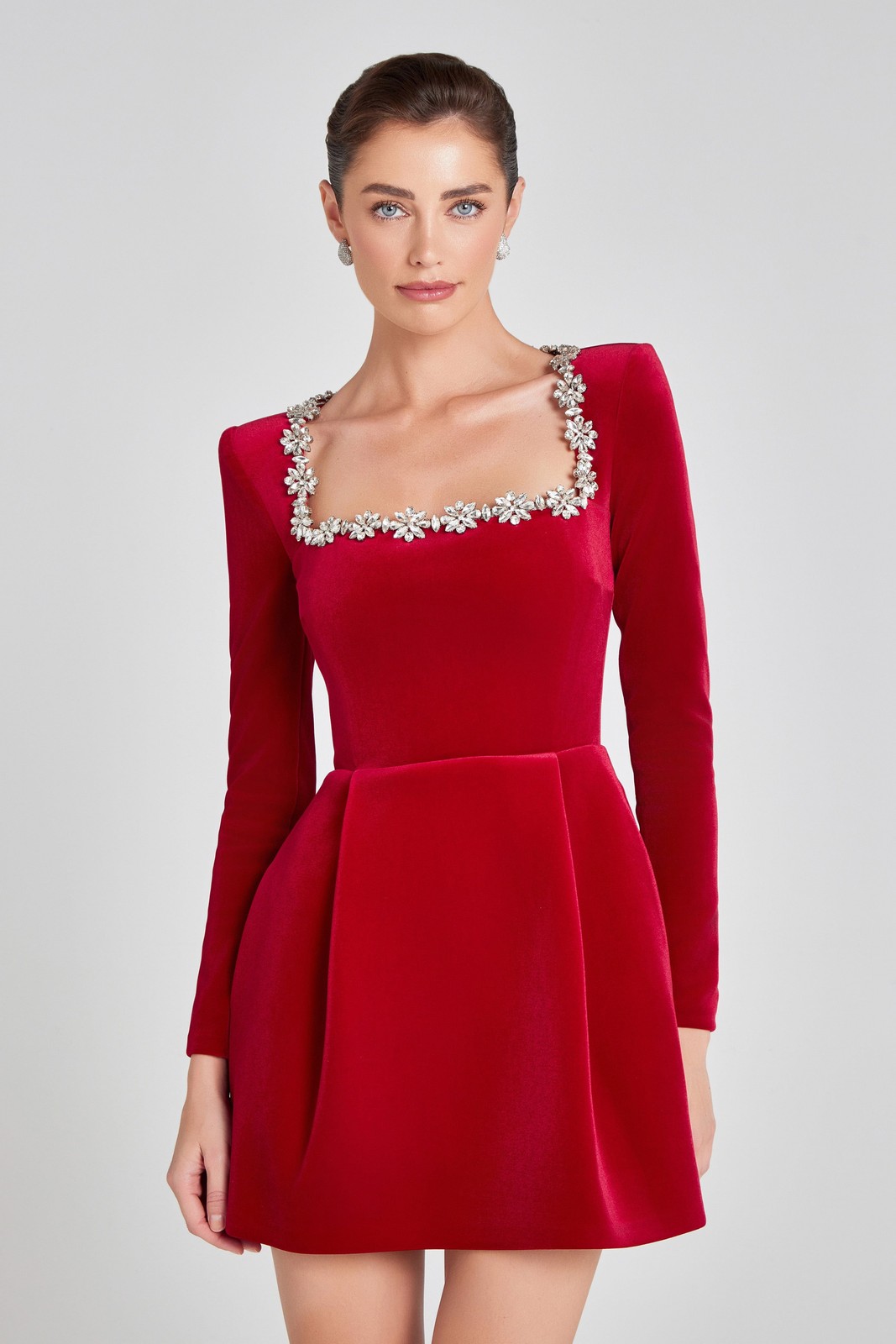 NADINE MERABI KIMBERLY DRESS IN RED SIZE XXL / UK 18 *RRP £375 image 3