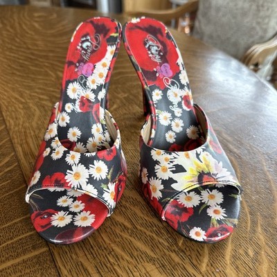 Penny Loves Kenny Floral Sandal 7.5M Fun Spring Summer Cute!