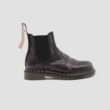 Dr. Martens 2976 Yellow Stitch Glattleder Che...