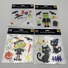 Halloween Window Decor Pack Of 4