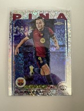 2024-25 Topps Chrome UWCL Claudia Pina FC Bar...
