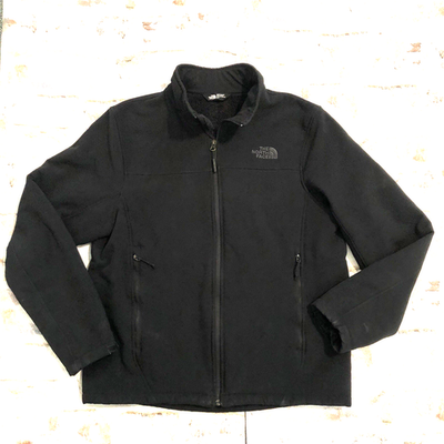 #ad #ad The North Face Apex Bionic Softshell Jacket Black Size M Fleece lined Zip Pocket $39.95