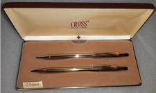 CROSS 10k Gold Filled Pen and Pencil Set
