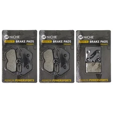Brake Pad Set for BMW K1200GT K1200RS 34117660448 34217657025 Front Rear Organic