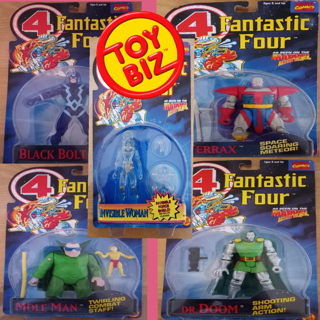 The Thing ToyBiz Fantastic Four TV, Movie & Video Games Action